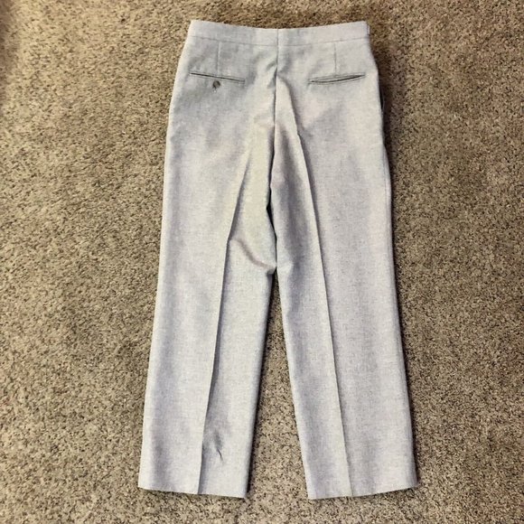 Vintage Dress Pants Mens 38R Used Brown Blend Textured - Picture 4 of 11